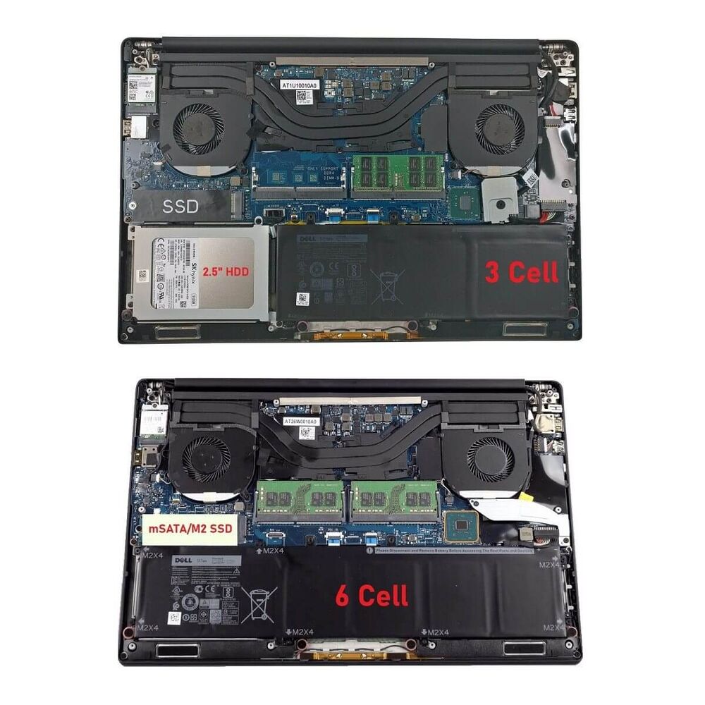 Dell XPS 15 7590 Batarya ile Uyumlu Pil 3 CELL