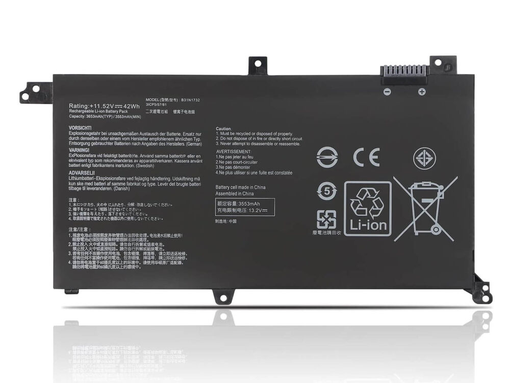 Asus X571LI-AL078T Batarya ile Uyumlu Pil