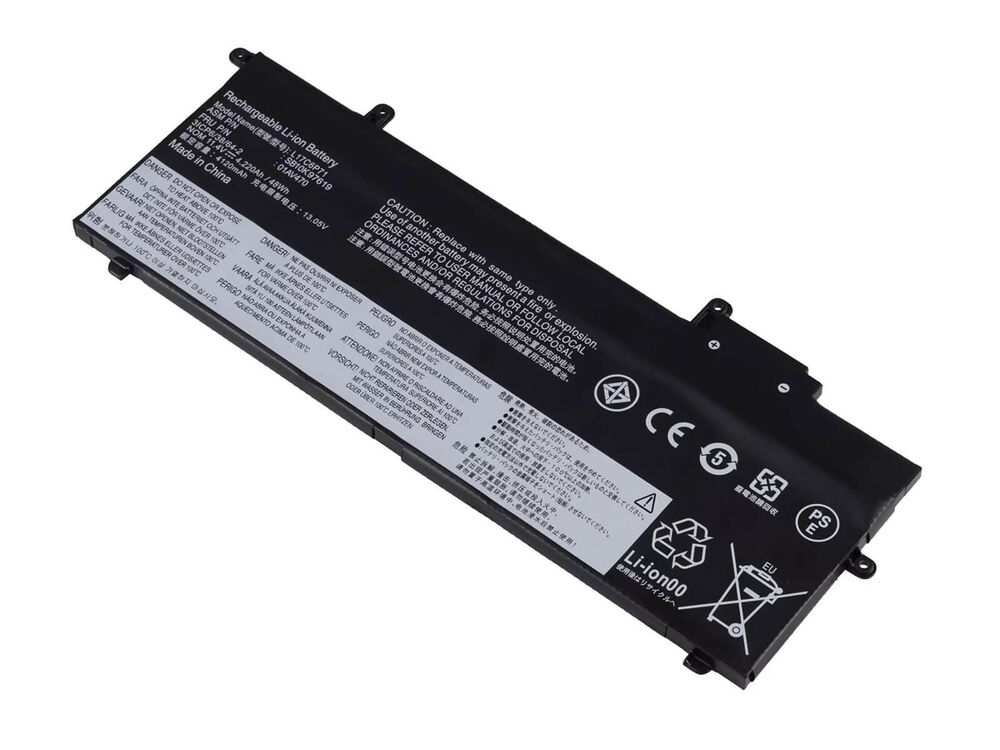 Lenovo ile Uyumlu 01AV470 Laptop Batarya Pil