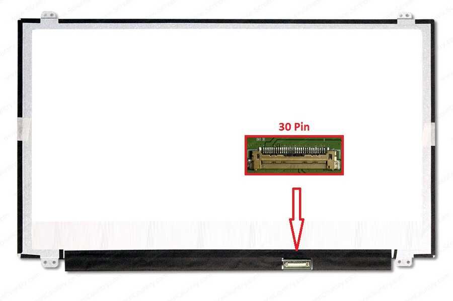 LP156WHB(TP)(K1) Uyumlu 30 pin 15.6 Slim Led 1366x768 Laptop Ekran Panel