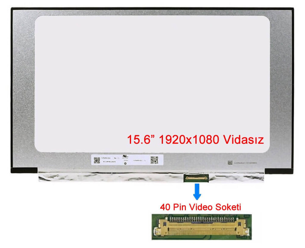 Casper Excalibur G900.1180-BV70X-B Uyumlu Ekran Panel 15.6