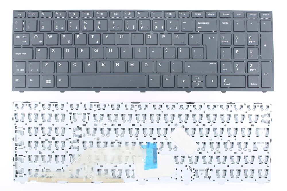 L01027-001, L01028-001 Hp ile Uyumlu Probook uyumlu Klavye