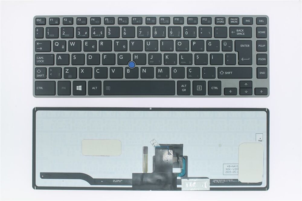 Toshiba ile Uyumlu Tecra Z40-A Z40-B Z40T-A Z40T-B Uyumlu Klavye