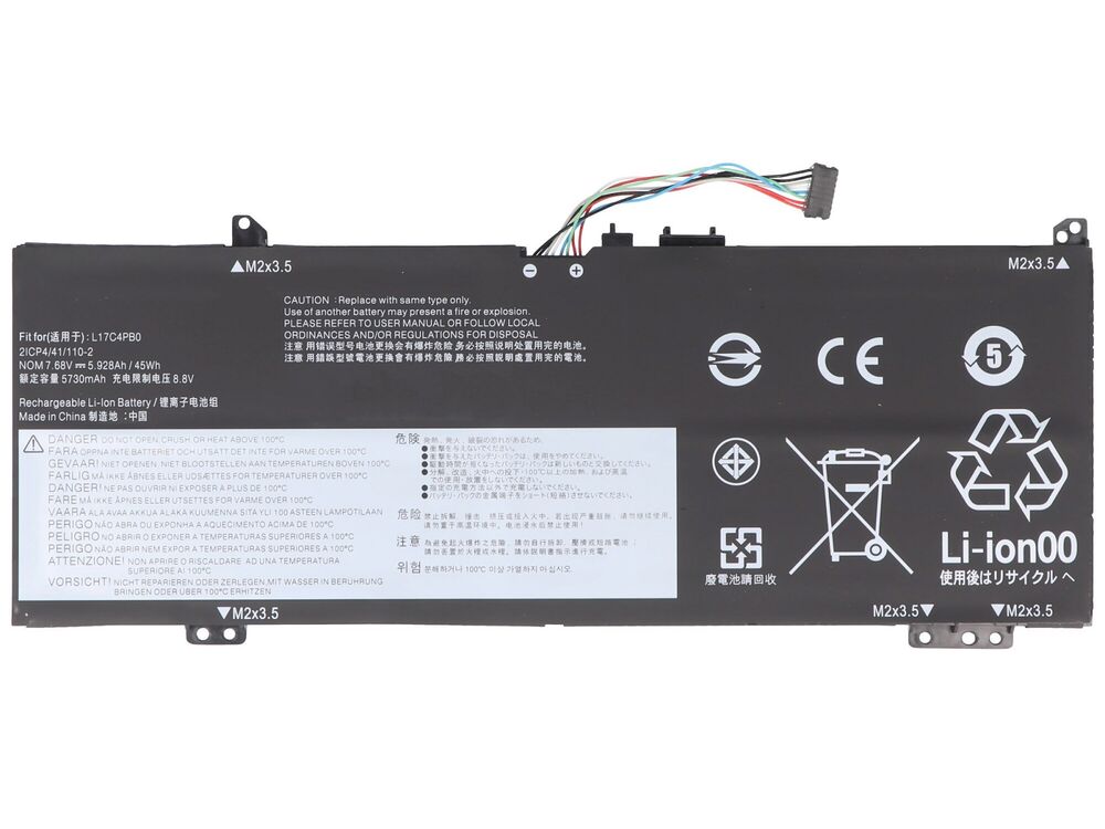 Lenovo ile Uyumlu 5B10Q16066 Batarya Pil