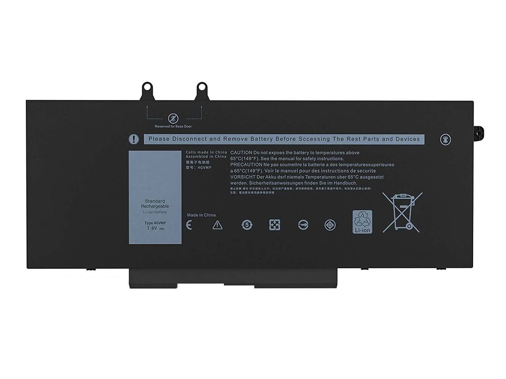 Dell ile Uyumlu Inspiron 7506 2-in-1 Batarya Pil - 4 Cell