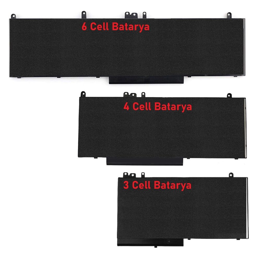 Dell ile Uyumlu G9G1H, 0G9G1H Laptop Batarya Pil- 6 CELL