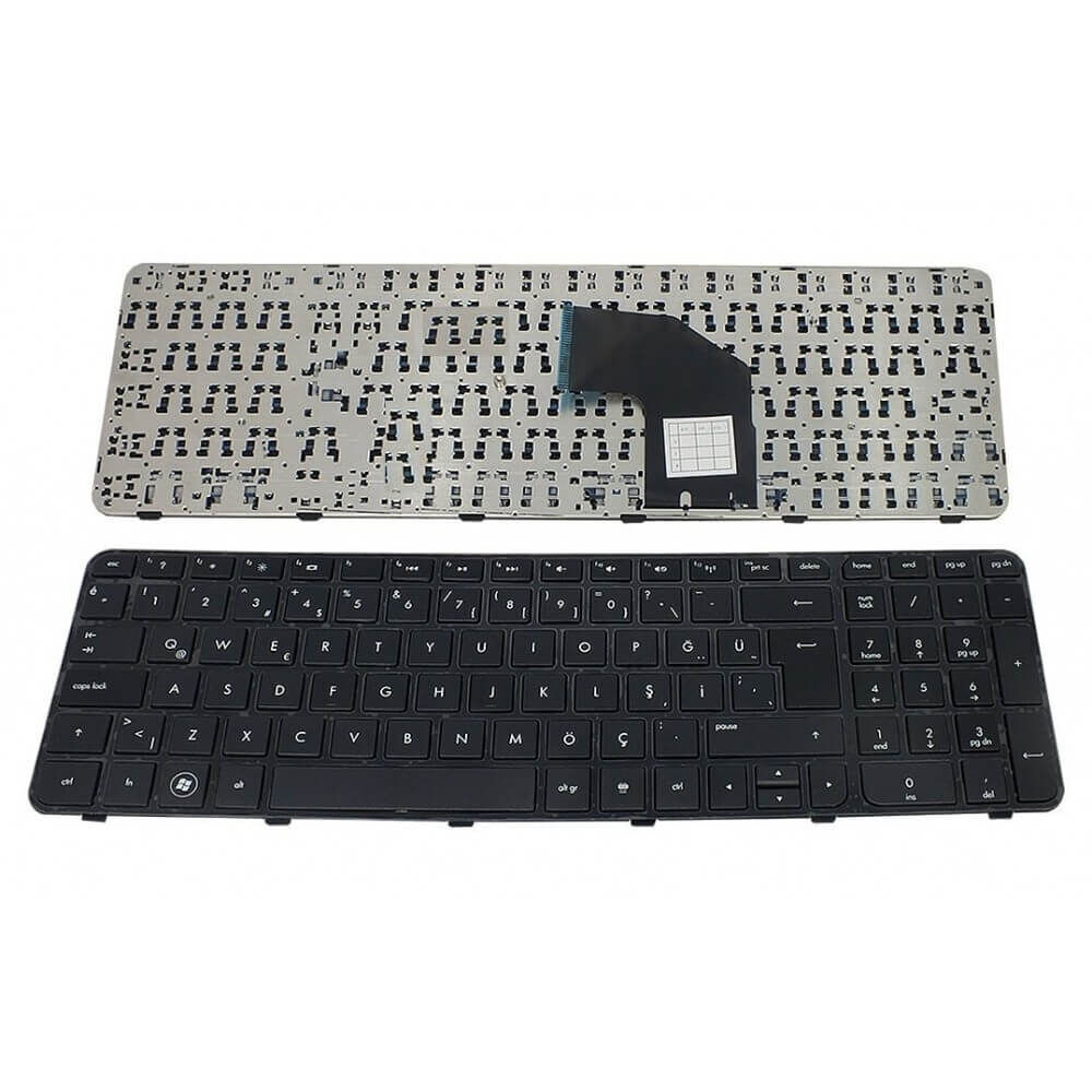 Hp ile Uyumlu g6-2251st, g6-2255st, g6-2260et, g6-2263et, g6-2263st Klavye