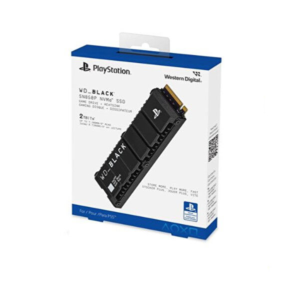 WD Black Playstation 5 Game Drive SN850P 2TB M.2 Gen4 SSD