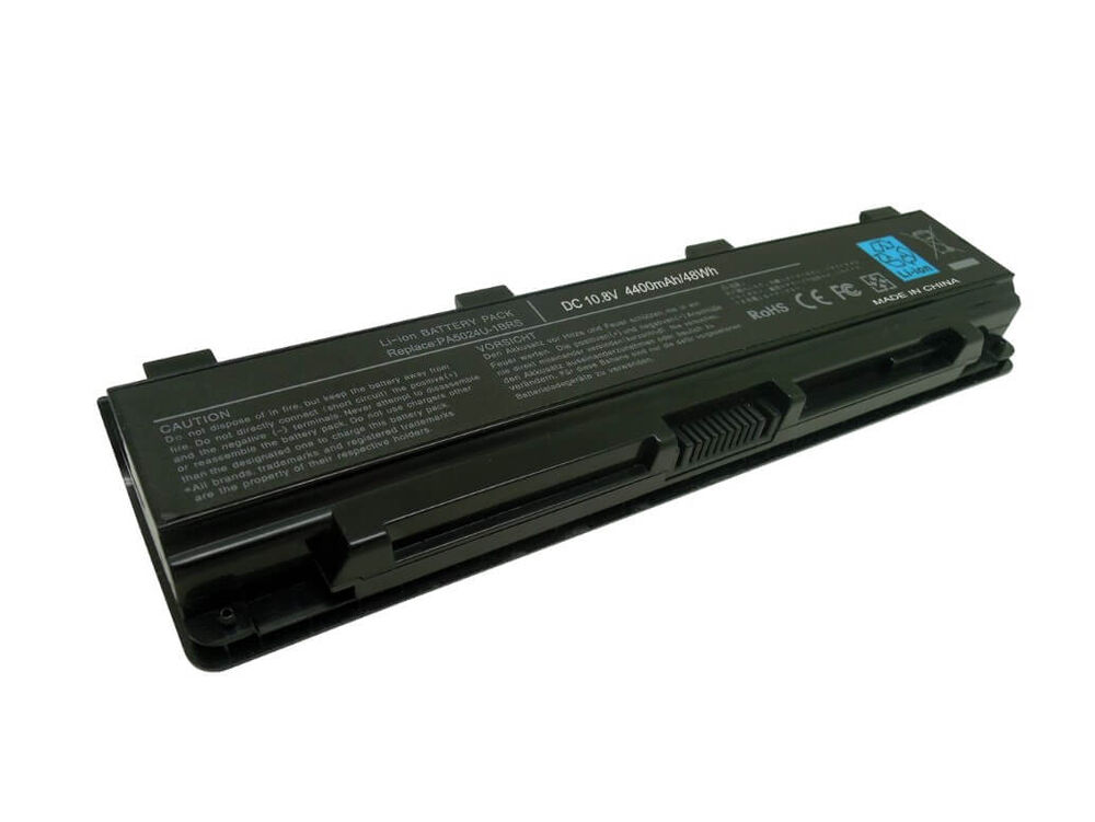 Toshiba P840-ST2N01 Notebook Bataryası Pili - Siyah - 6 Cell