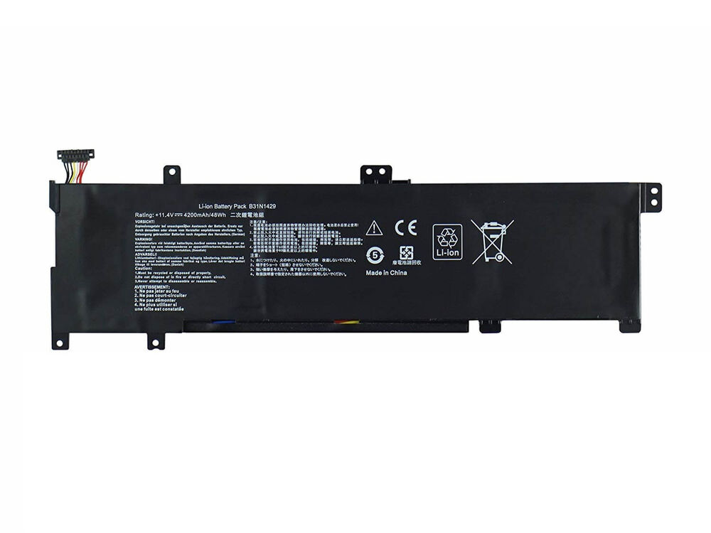 Asus V502LB, V502LX, V505LB, V505LX Batarya ile Uyumlu Pil B31N1429