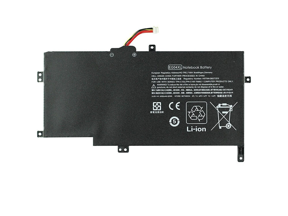 HP ENVY 6-1200,6-1000,6-1100 Ultrabook Laptop Batarya ile Uyumlu Pil